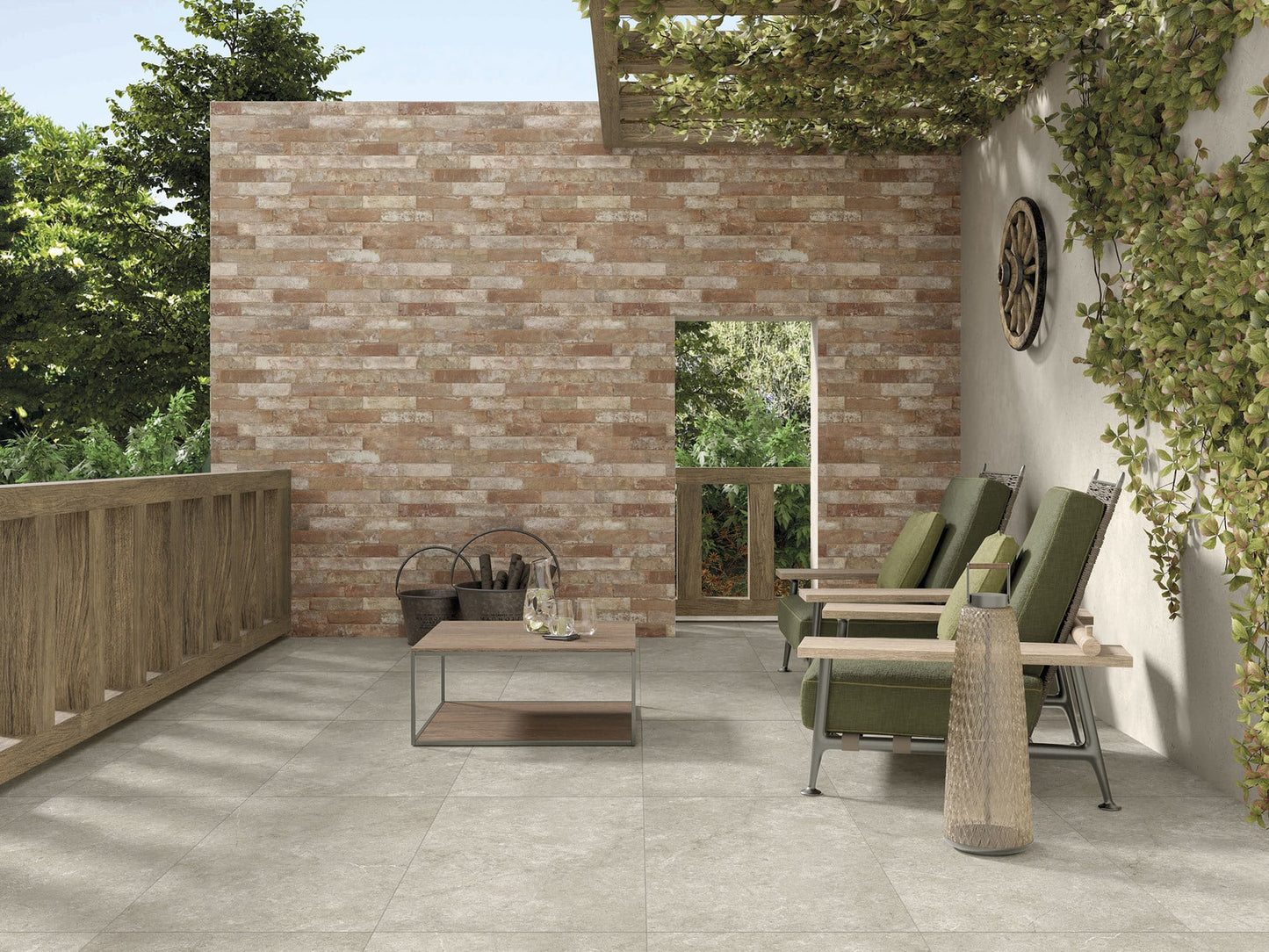 Gres spessorato ULTRA QUEEN STONE AVORIO 60x120x2 cm