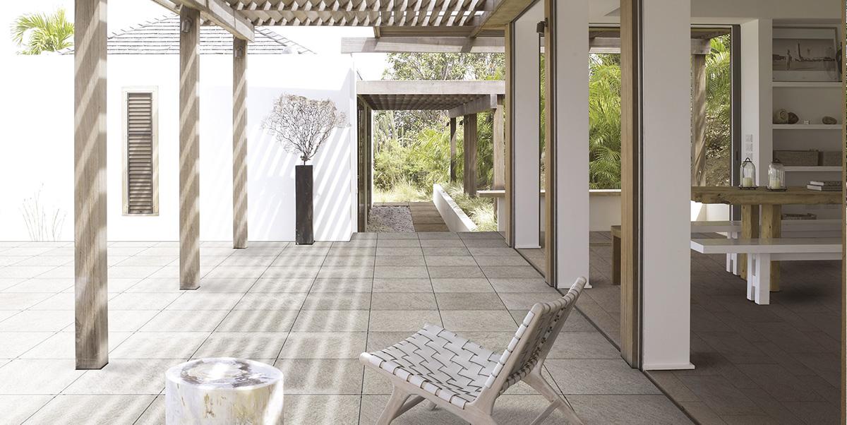 Gres spessorato COLOSSEO QUARZITE WHITE 60x60x2 cm