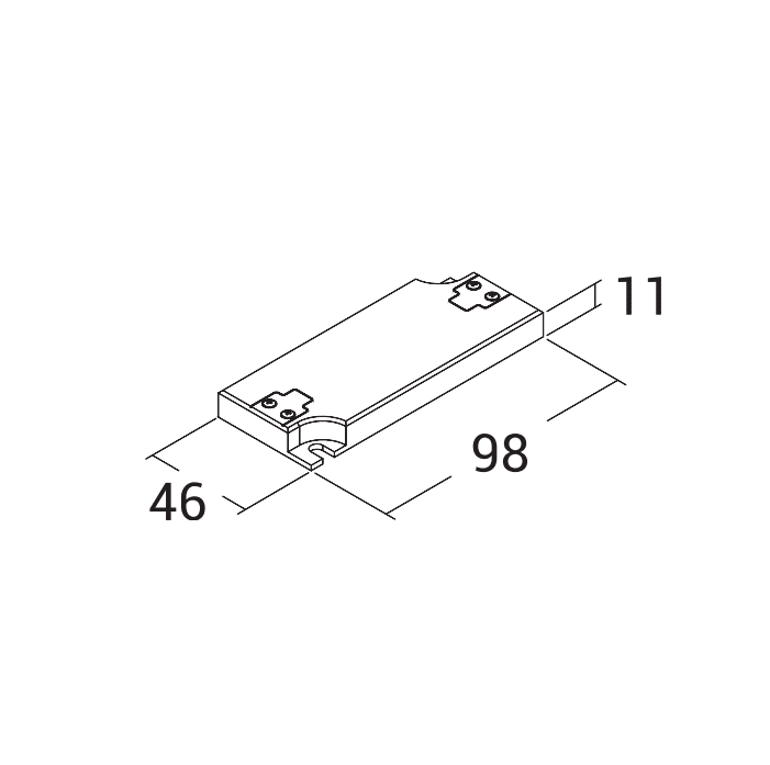 Driver - Alimentatore corrente costante 350 mA - IP20