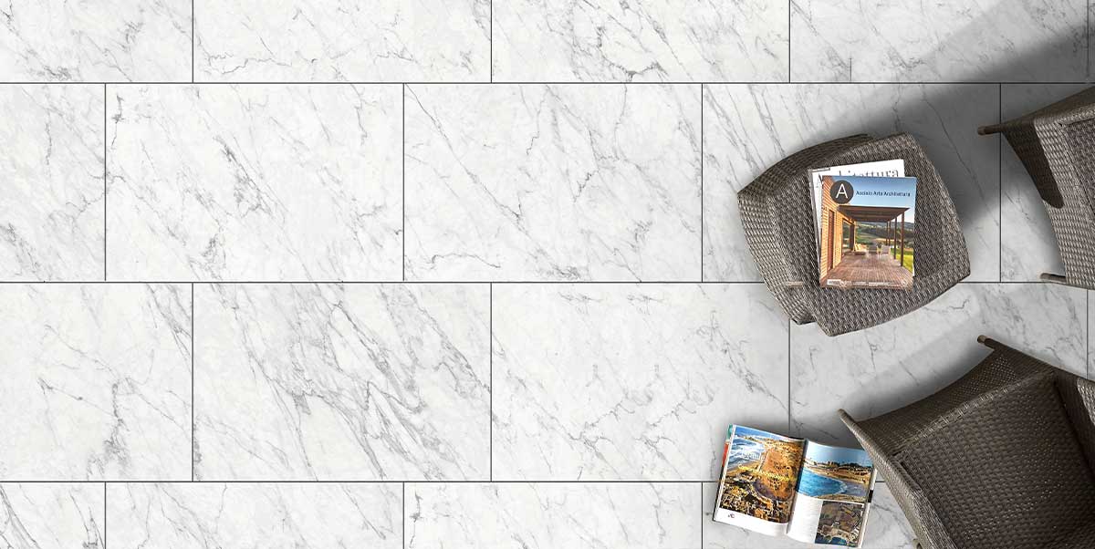 Gres spessorato DUOMO CARRARA 60x90x2 cm