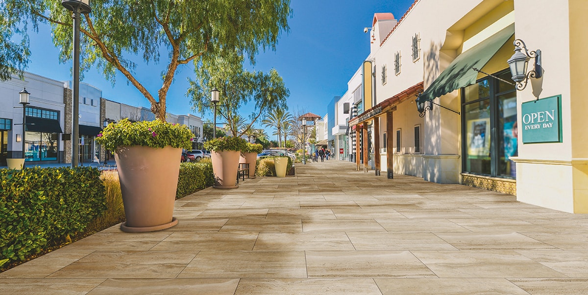 Gres spessorato DUOMO TRAVERTINO BEIGE 30x60x0,9 cm