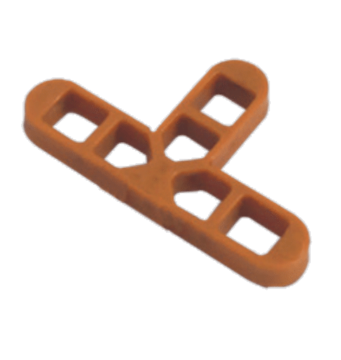 Distanziatore a T per fughe da 10 mm - Confezione da 25 buste (200 pz. ognuna)