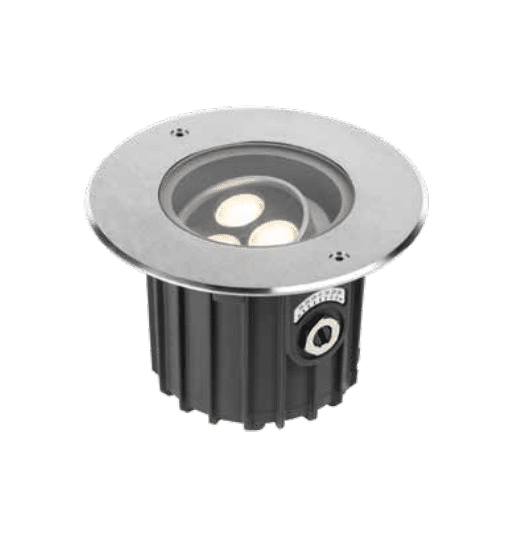 BART MULTILED - Faretto da incasso a terra fisso o orientabile