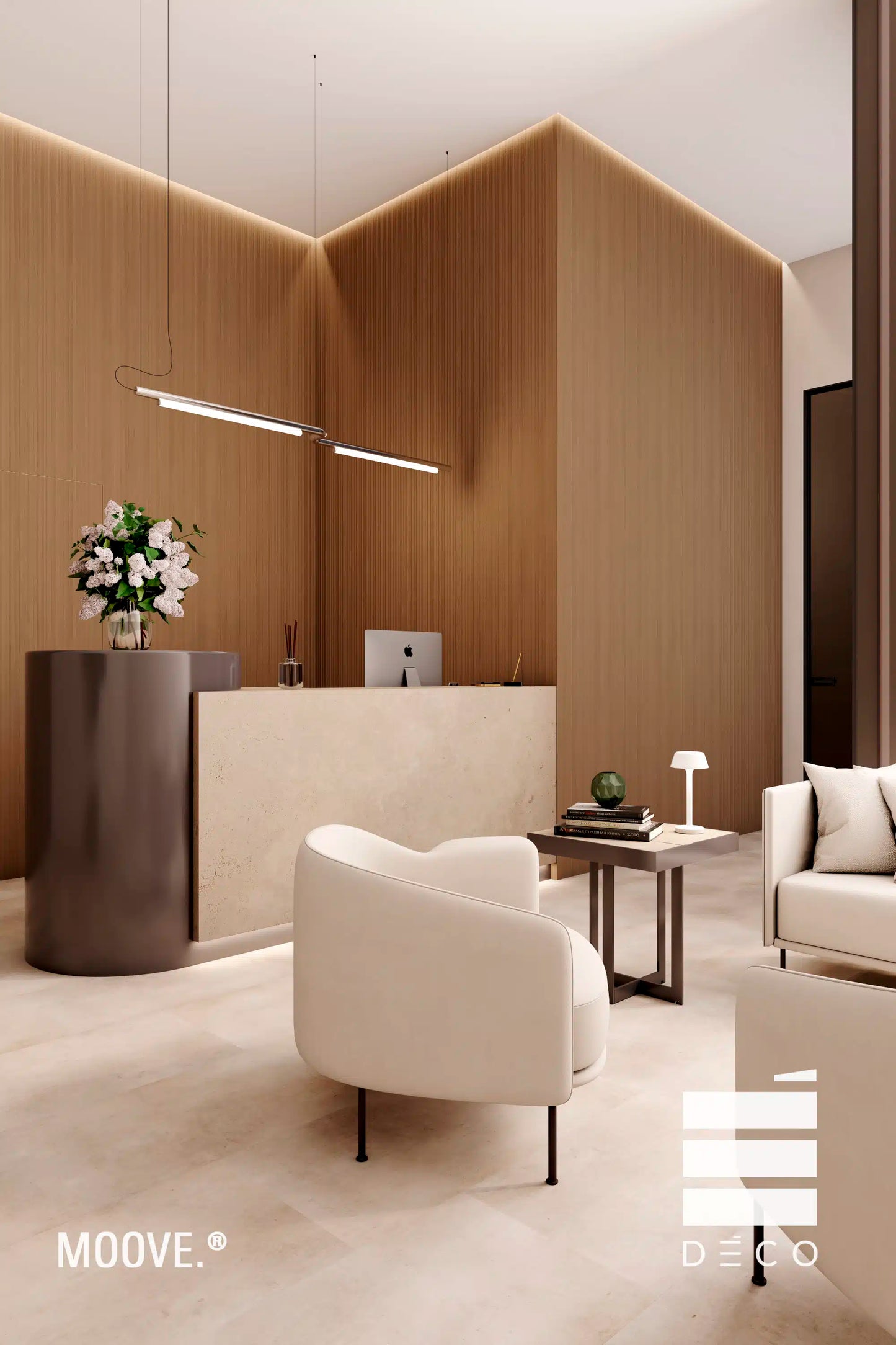 MOOVE.NATURAL- Rivestimento a posa immediata – Finitura Walnut – Doga Hekla 5+12x620x3050 mm