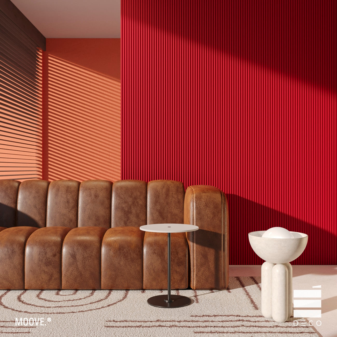 MOOVE.VITTER- Rivestimento a posa immediata - Doga Hogg 5x620x3050 mm - Colori Pop