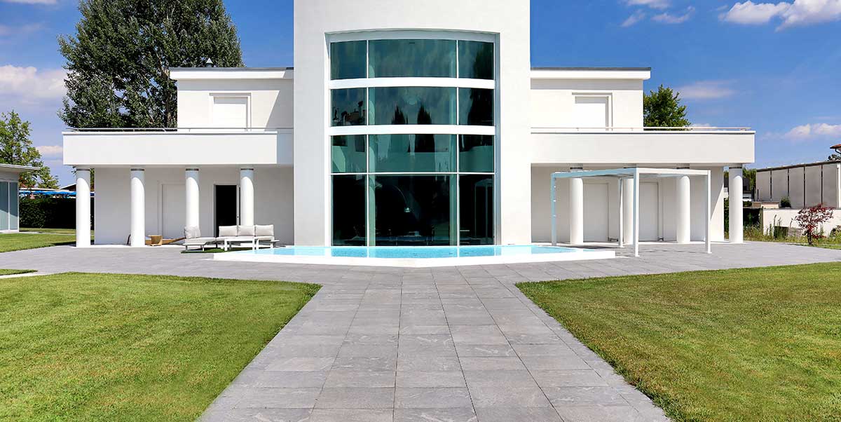 Gres spessorato PAVÉ 5 CM GRIGIONI 60x60x5 cm