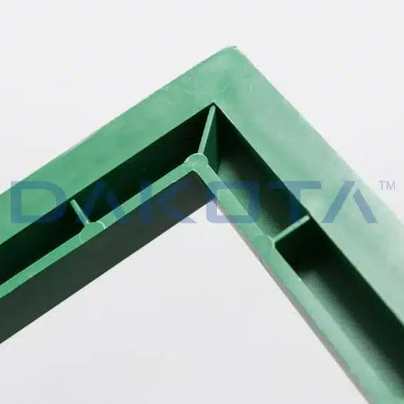 Telaio verde per coperchio/griglia - pozzetto 550x550