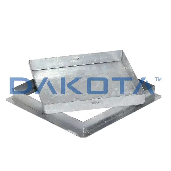 Sigillo Zincato Pesante 300x300mm - h. 50mm