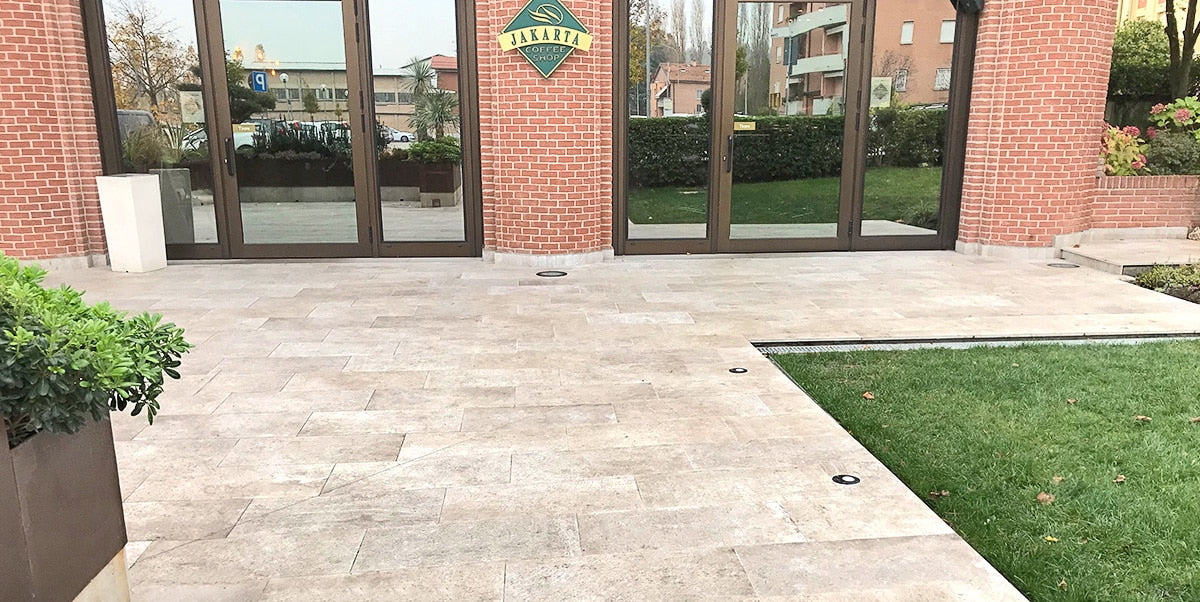 Gres spessorato TORRE MOKA 40x80x2 cm