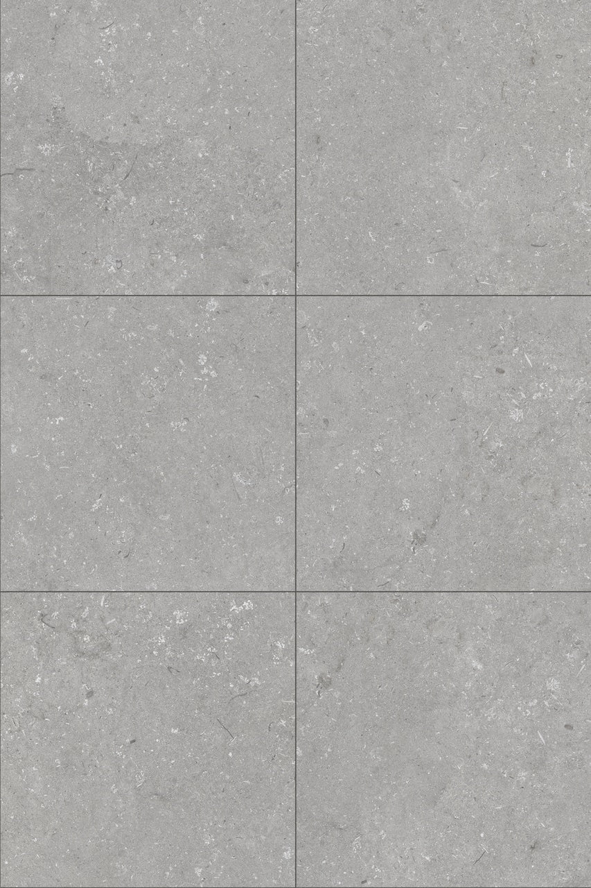 Gres spessorato ULTRA SHELLSTONE GRIGIO 60x60x2 cm