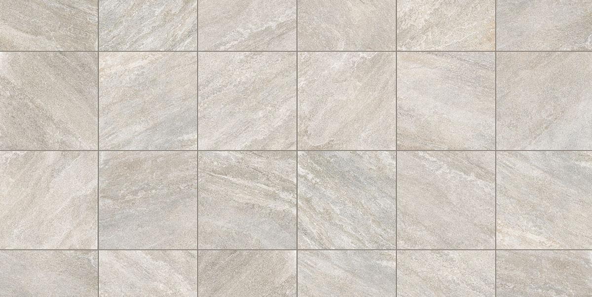 Gres spessorato VESUVIO CHIARO 59,5x59,5x2 cm - da pavimentazione e rivestimento