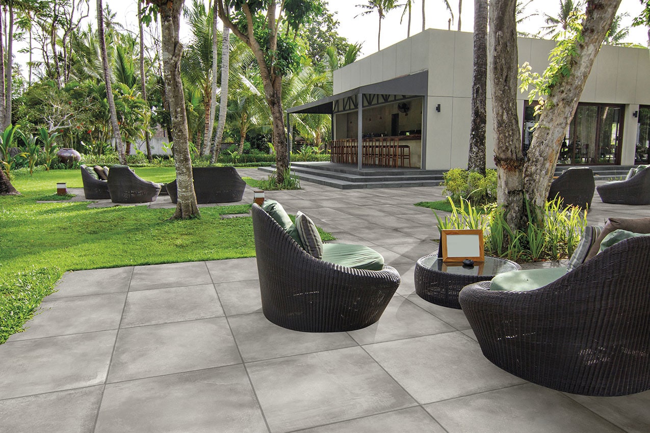 Gres spessorato BASIC GREY 60x60x3 cm