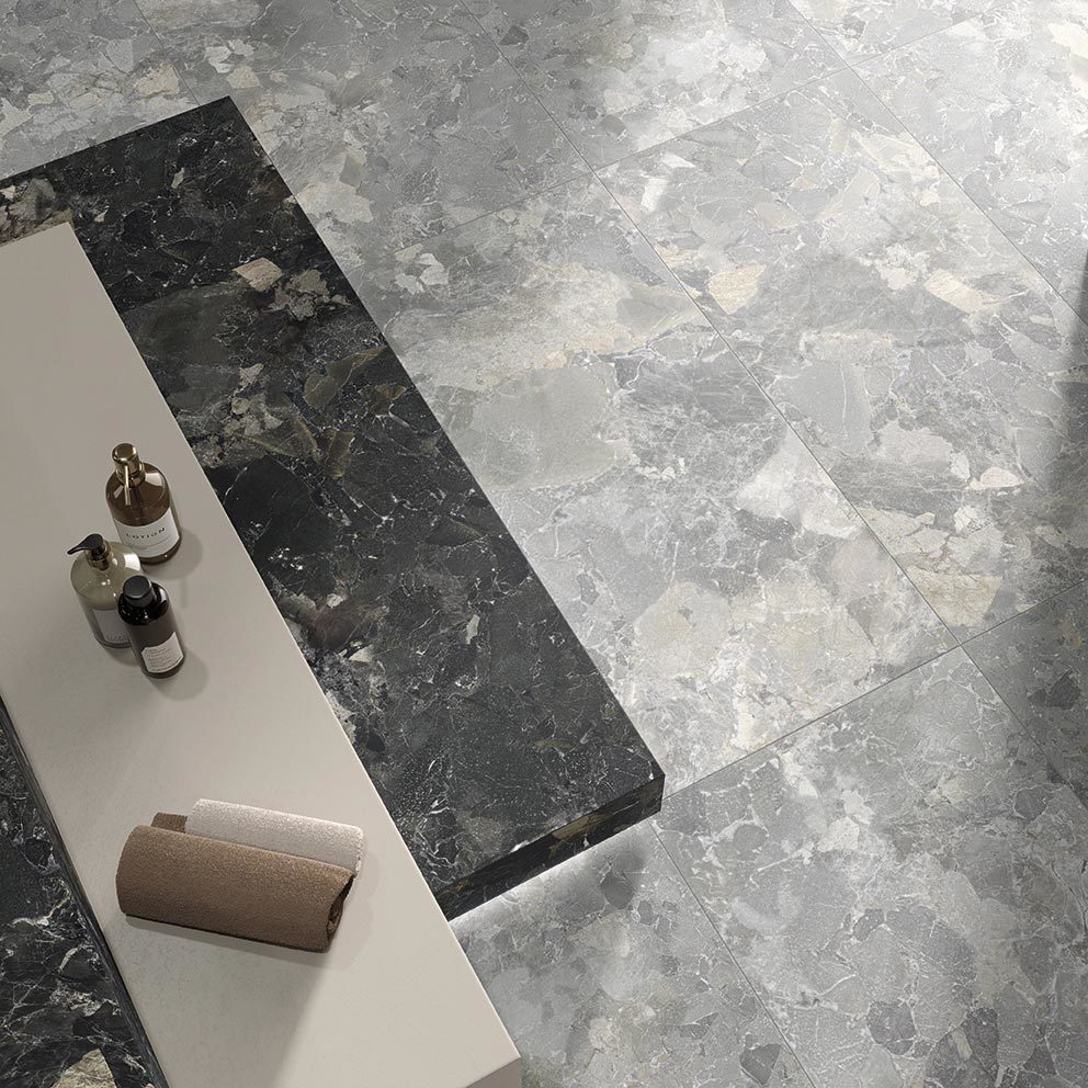 Gres spessorato ULTRA ARGOS GREY 60x60x2 cm