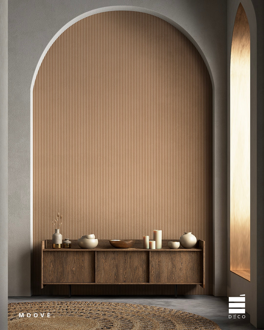 MOOVE.URBAN/Classic- Rivestimento a posa immediata - Finitura Cedar - Doga Ruyi 15x160x2800mm