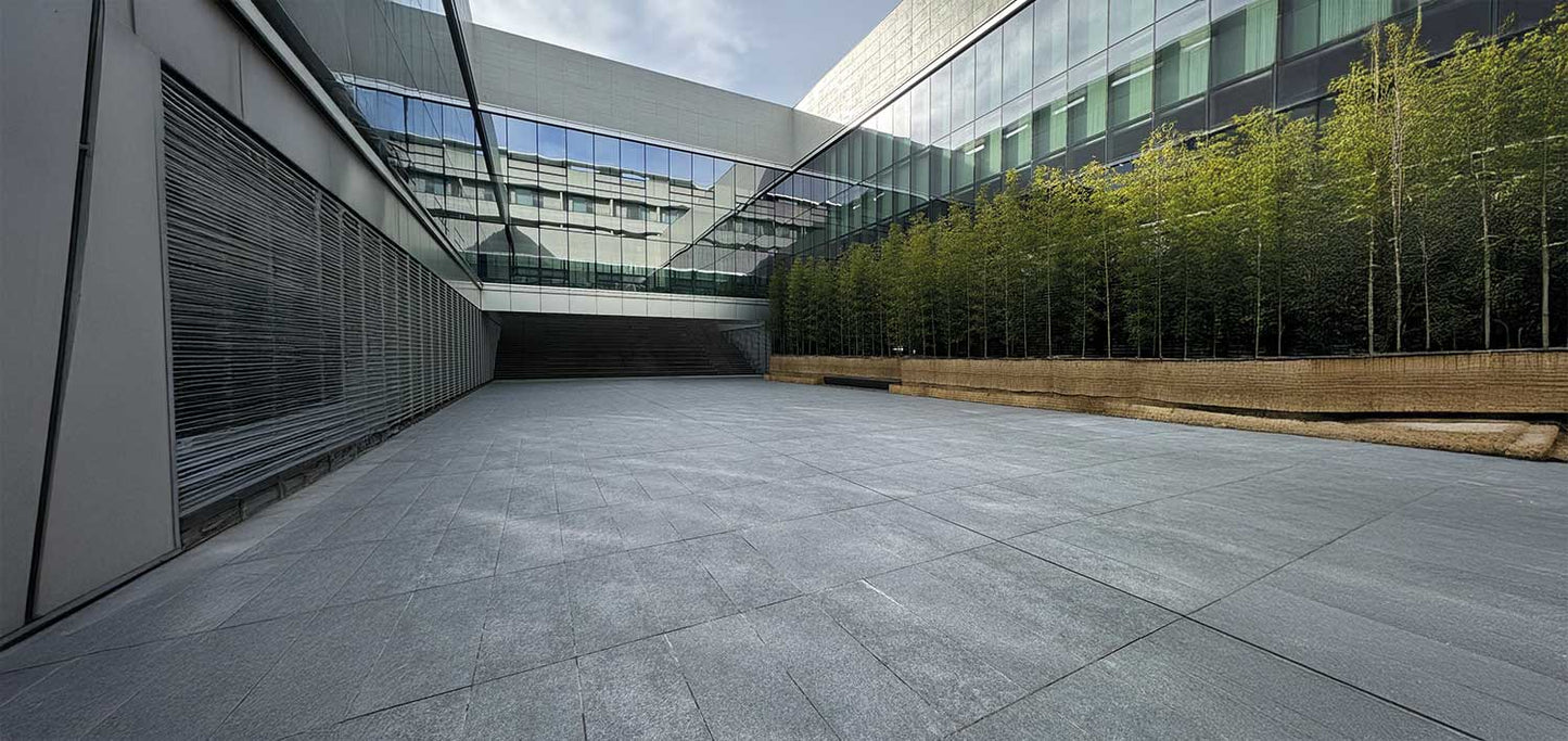 Gres spessorato COLOSSEO GLETCHER GRAU 60x120x2 cm