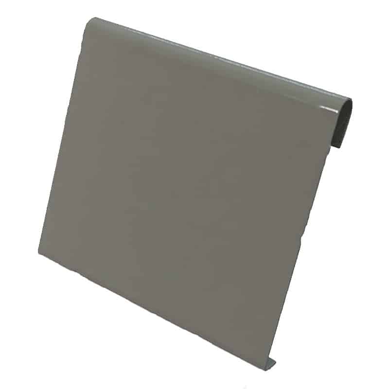 Giunzione per frontale di finitura laterale h 100 mm – Grigio Cenere – Confezione da 5 pz.