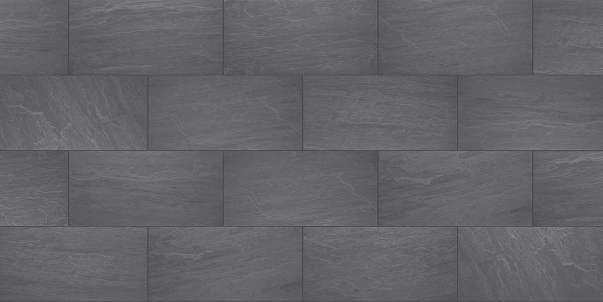 Gres spessorato TEMPIO KANDLA ANTRACITE 40x80x2 cm