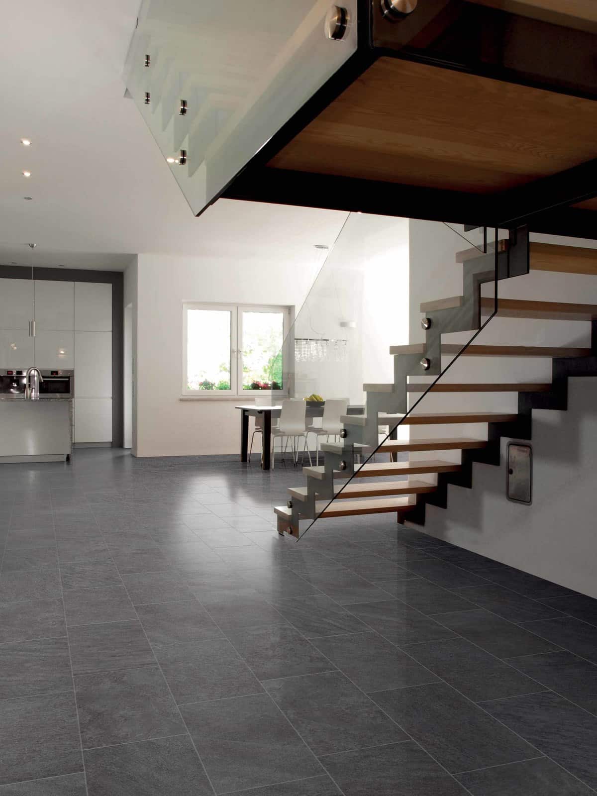 Gres spessorato SCOUT BLACK 60x60x2 cm