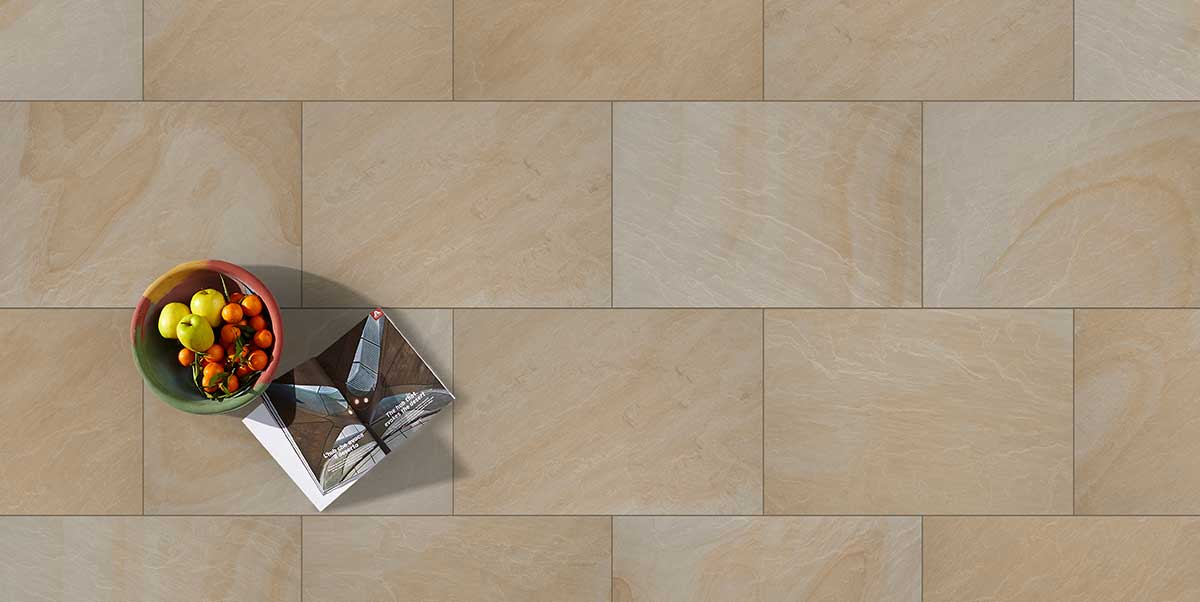 Gres spessorato TEMPIO BUFF 60x90x2 cm