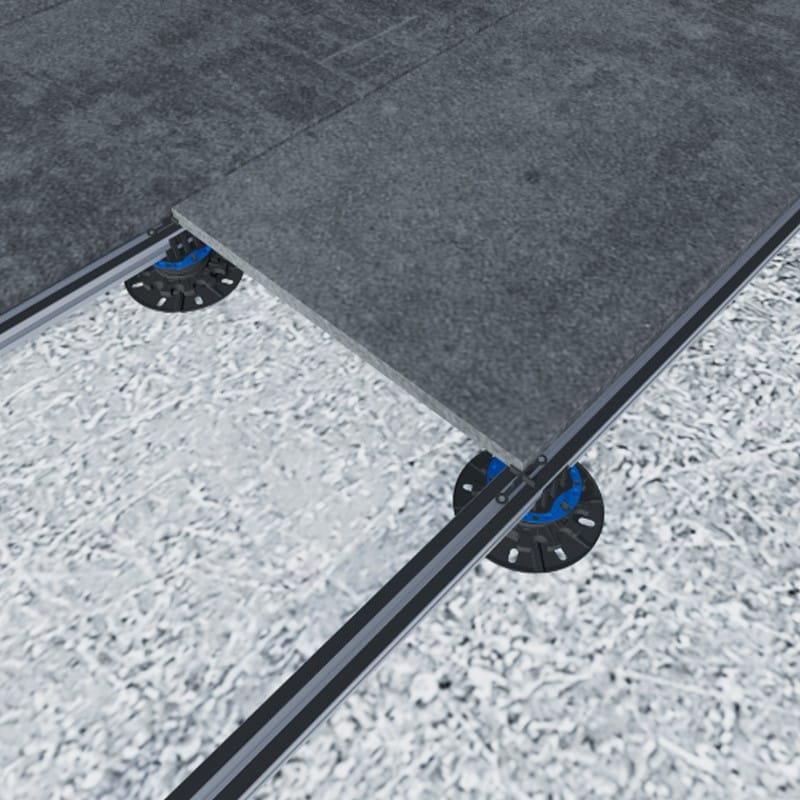 Magatello Keradeck in alluminio per Paving e Decking