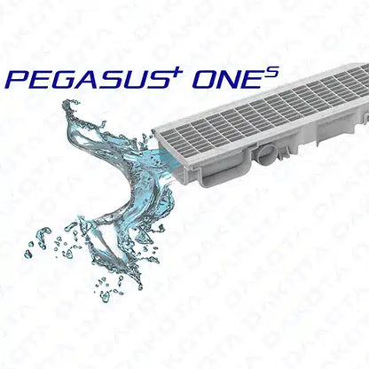 Pegasus Plus One S con Griglia - Canaletta 100x35 - Sabbia