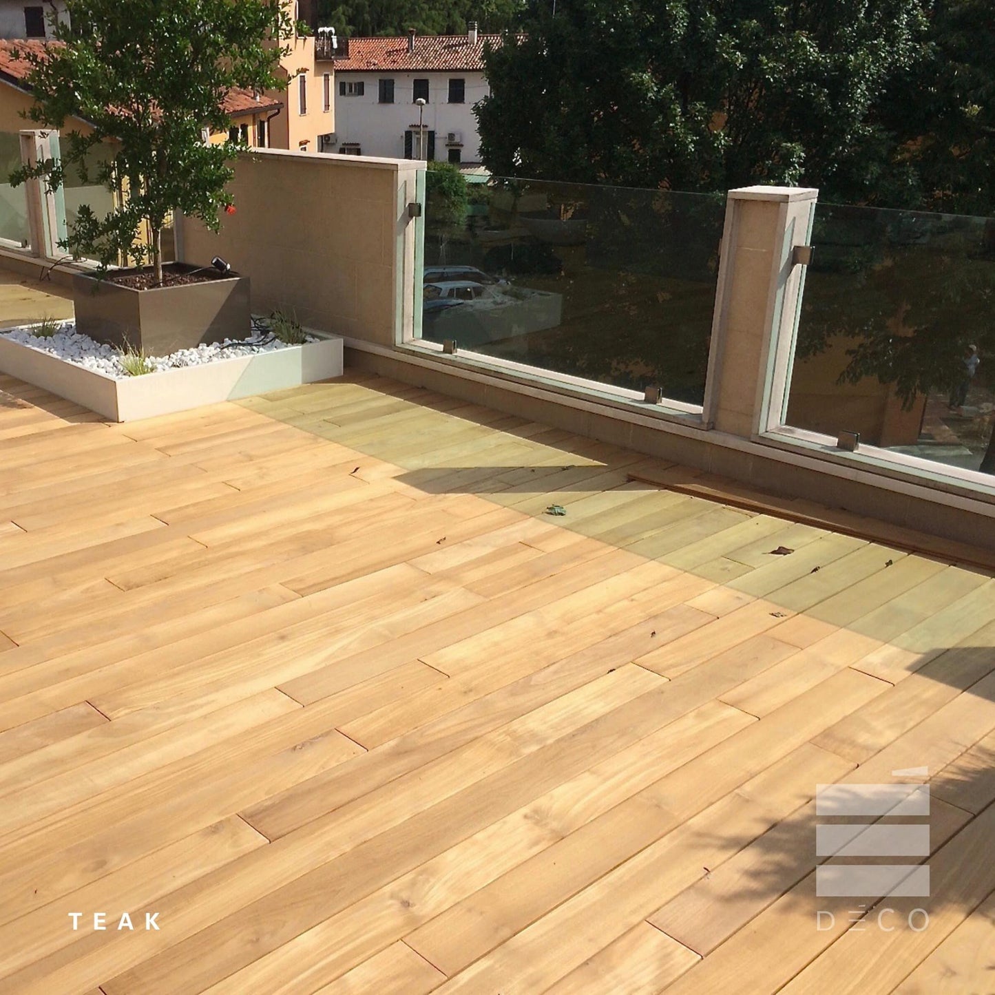 LEGNI NATURALI - TEAK - Doga S - 19x90mm