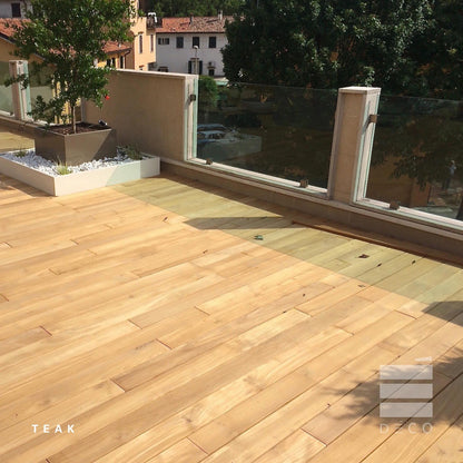 LEGNI NATURALI - TEAK - Doga S - 19x90mm