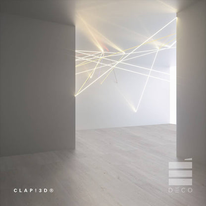CLAP! 3D - Pavimento a posa immediata - Doga Max Salar (Decoro Legno) 6x228x1800mm