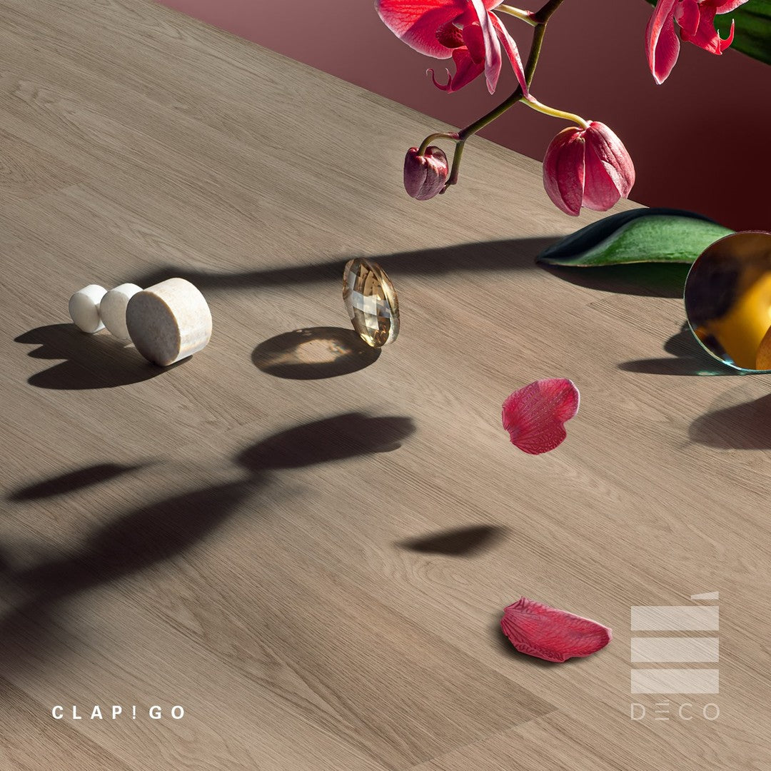 CLAP! GO - Pavimento a posa immediata Wood Effect - Doga Boards Letea (Decoro Legno) - 5x181x1220mm