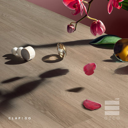 CLAP! GO - Pavimento a posa immediata Wood Effect - Doga Boards Letea (Decoro Legno) - 5x181x1220mm