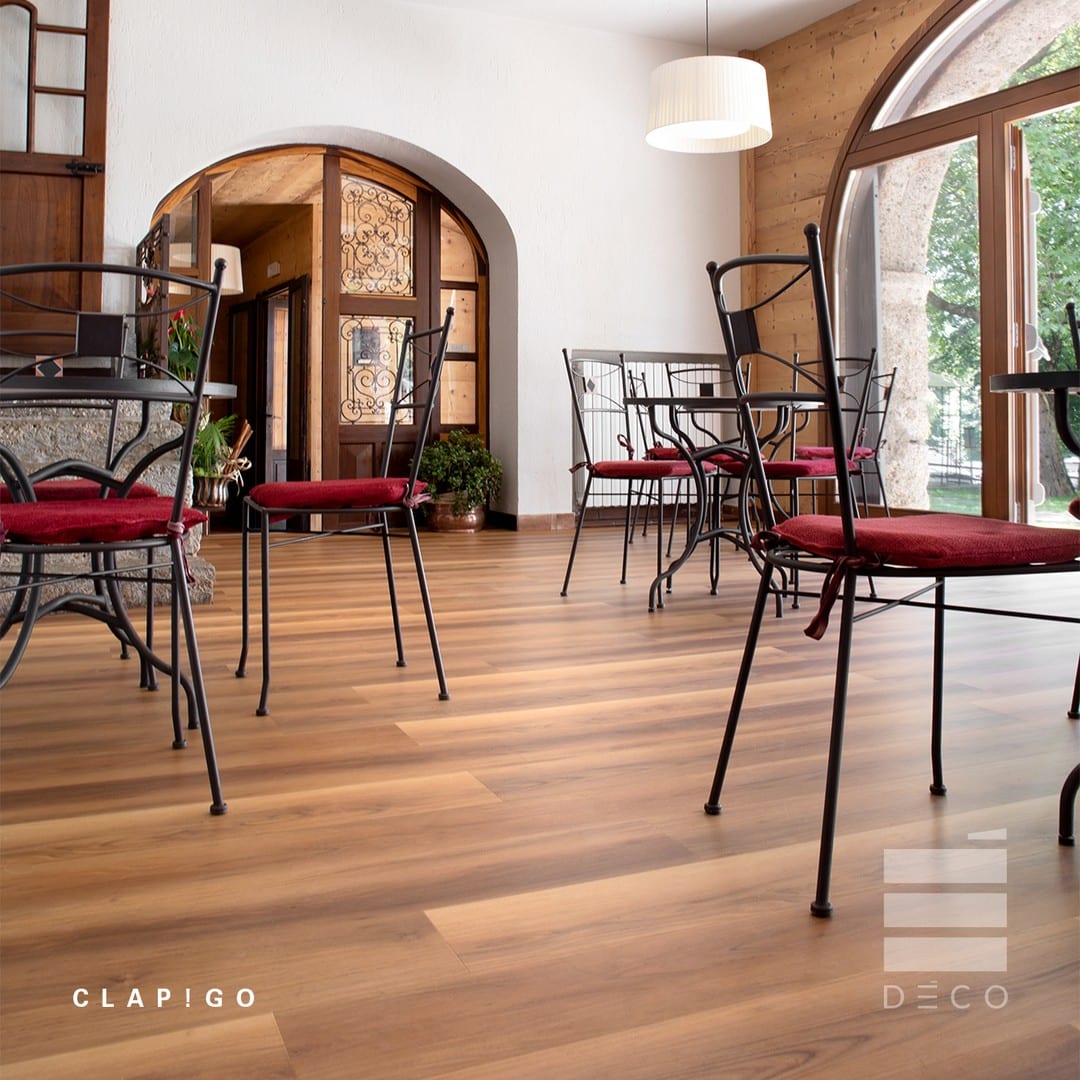 CLAP! GO  - Pavimento a posa immediata Wood Effect - Doga Boards Spinosa (Decoro Legno) - 5x181x1220mm