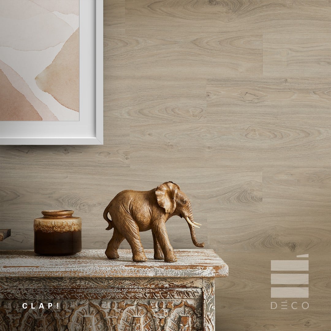 CLAP!WALL - Rivestimento a parete posa immediata - Wood Effect Rata - Doga Boards (Decoro Legno) - 3x130x1226mm
