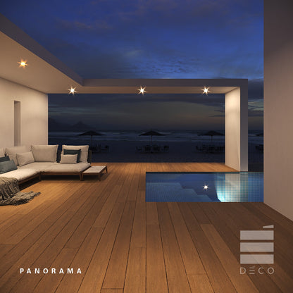 PANORAMA - Doga Classic - Finitura Oak - 18x137x1790/1850mm