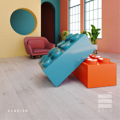 CLAP! 3D - Pavimento a posa immediata - Doga Max Namib (Decoro Legno) 6x228x1800mm