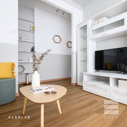 CLAP! 3D - Pavimento a posa immediata - Doga S Yadan (Decoro Legno) 5x181x1220mm