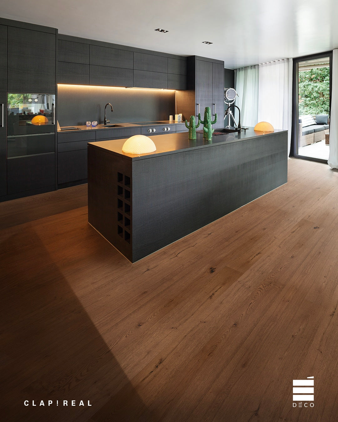 CLAP REAL! - Pavimento a posa immediata - Doga Rascard (Rovere Naturale) 6x190x1900mm
