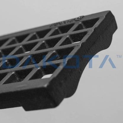 Griglia in Ghisa C250 - per canaletta 130 - Maglia quadrata