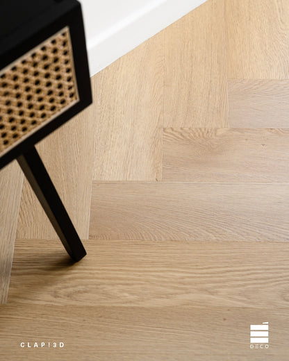 CLAP! 3D - Pavimento a posa immediata - Doga Spina Italiana Pinna (Decoro Legno) 762x127x5mm