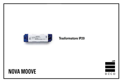 NOVA- Trasformatore 100W per Led di illuminazione MOOVE.URBAN con Doga Tower