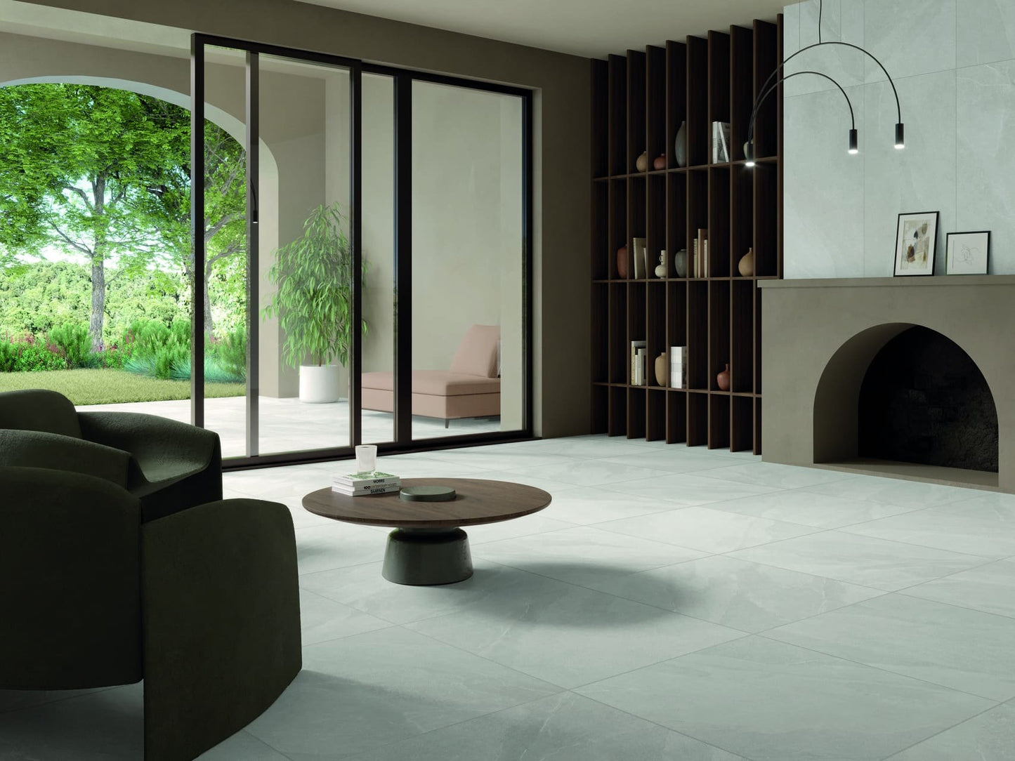 Gres spessorato ULTRA TIME STONE GHIACCIO 60x60x2 cm