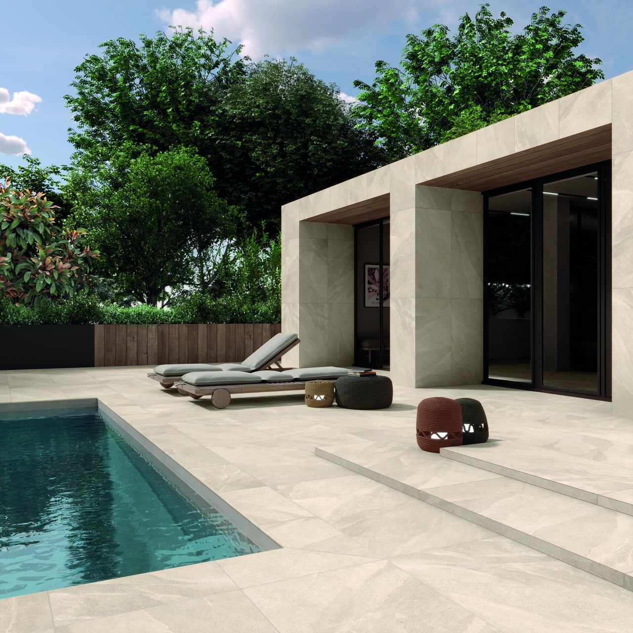 Gres spessorato ULTRA TIME STONE SABBIA 60x60x2 cm