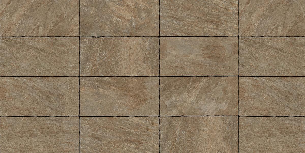 Gres spessorato STONE ANTICATO QUARZITE MIX  40x80x2 cm