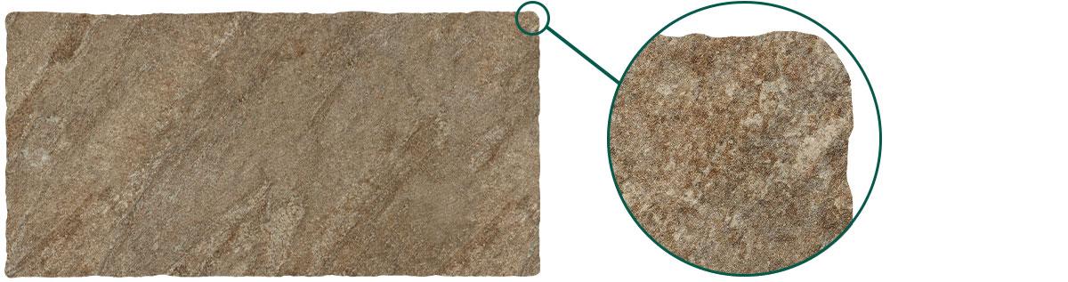 Gres spessorato STONE ANTICATO QUARZITE MIX  40x80x2 cm