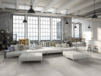 Gres spessorato ULTRA SOLID WHITE 60x60x2 cm
