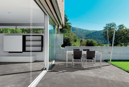 Gres spessorato ASPEN ANTRACITE 60x60x2 cm - STOCK DA 86,60 mq