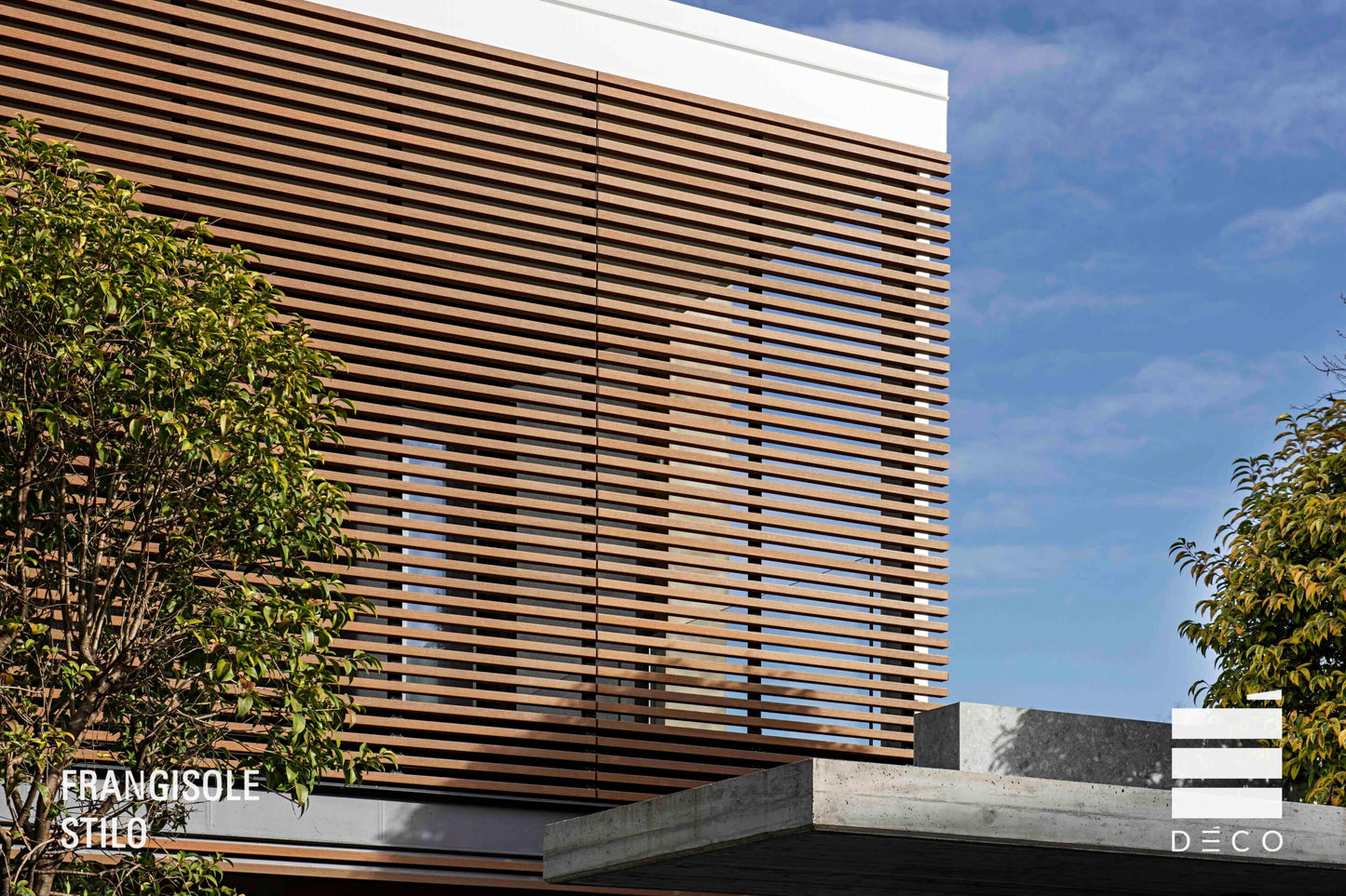ULTRASHIELD STILO - Schermatura Frangisole - Stilo S - 60x42x3000- Finitura Teak