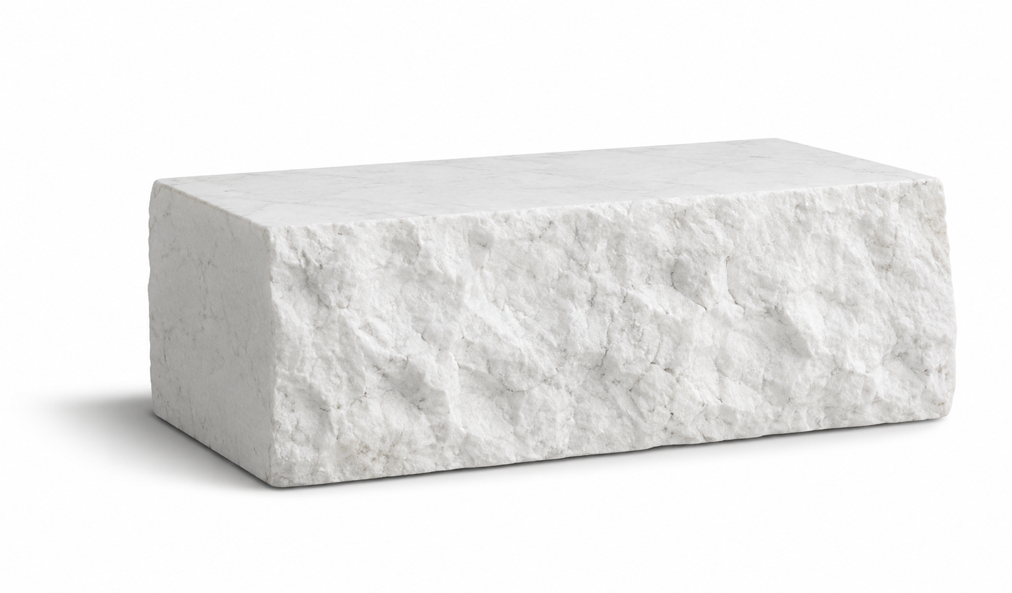 OUTLET - BLOCCHETTO MARMO BIANCO - Blocchetti per Muretto in Pietra Naturale per Esterno