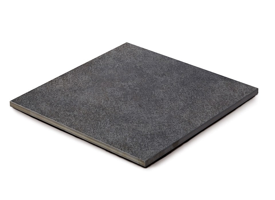 Gres spessorato CASTELLO ANTRAZYT 60x60x2 cm