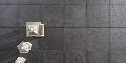 Gres spessorato CASTELLO ANTRAZYT 60x60x2 cm