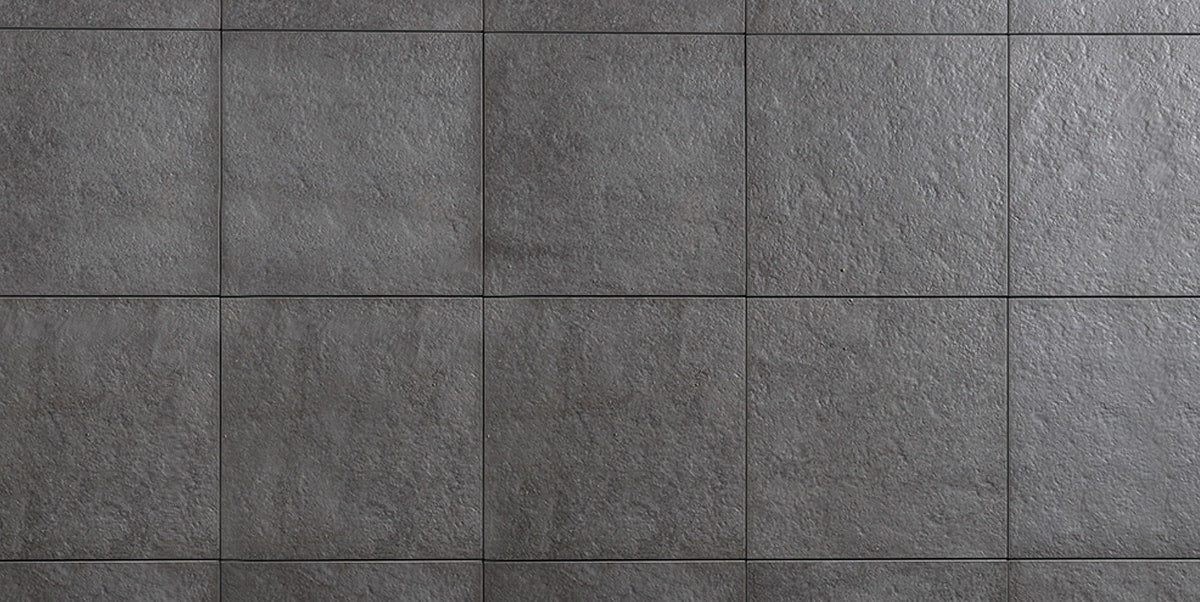 Gres spessorato CASTELLO ANTRAZYT 80x80x2 cm